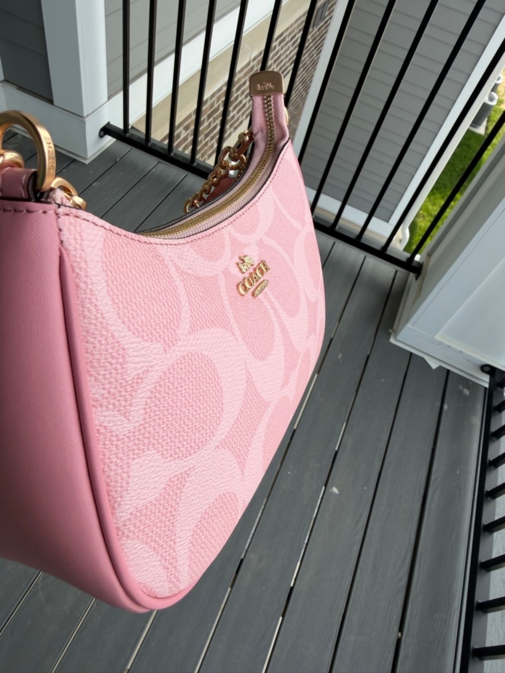 Coach Pink teri Shoulder bag - Picture 4 of 9